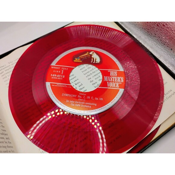 Sir John Barbirolli "His Master Voice" Symphony No.7, In C, Symphony No.5, In B - Picture 6 of 9